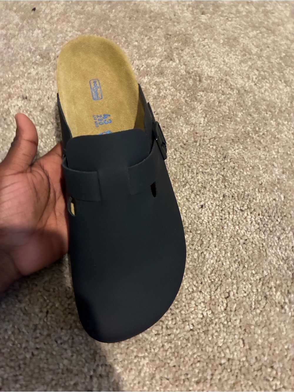 Birkenstock Black Slip-On Clog Sandal